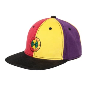 Image of Cross Colours - CIRCLE LOGO COLOR BLOCK SNAPBACK