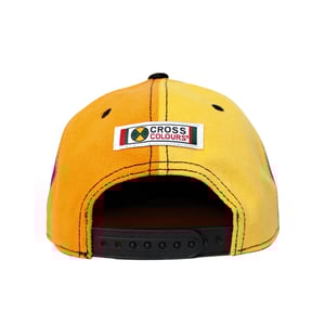 Image of Cross Colours - CIRCLE LOGO COLOR BLOCK SNAPBACK