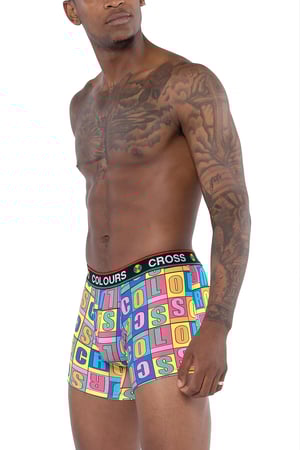 Image of Cross Colours - ALPHABET BOXER BRIEF - RBG