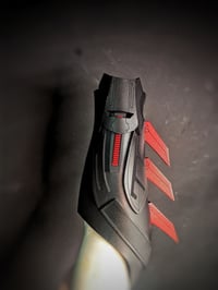 Image 4 of Red hood bracers gauntlets for cosplay
