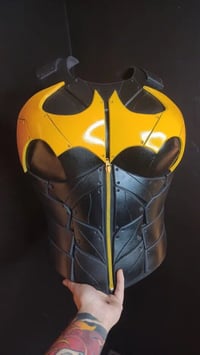 Image 3 of Batgirl chest abs armor Yellow