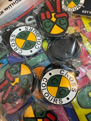 Image of Cross Colours - Classic Logo Keychain