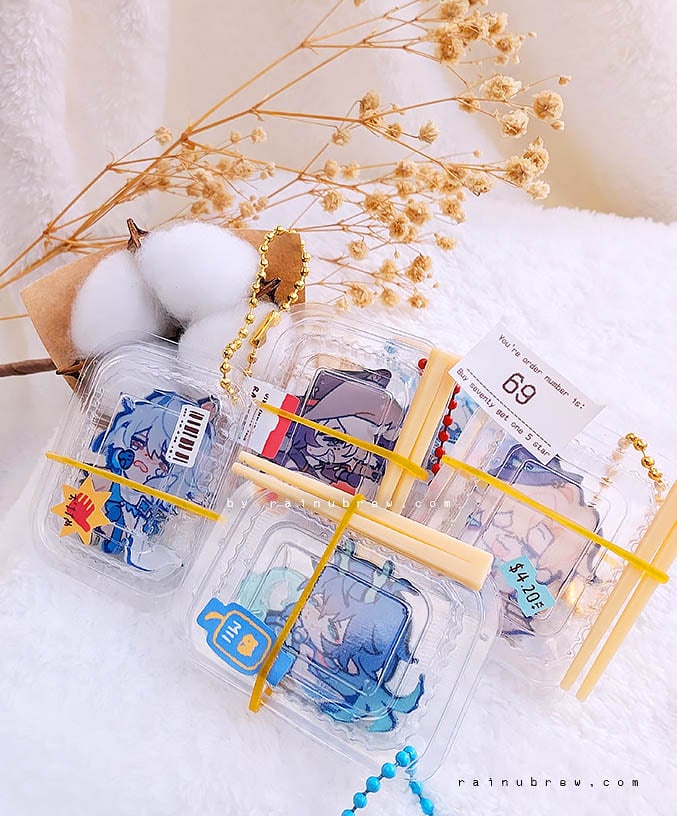 Image of HSR Bento charms