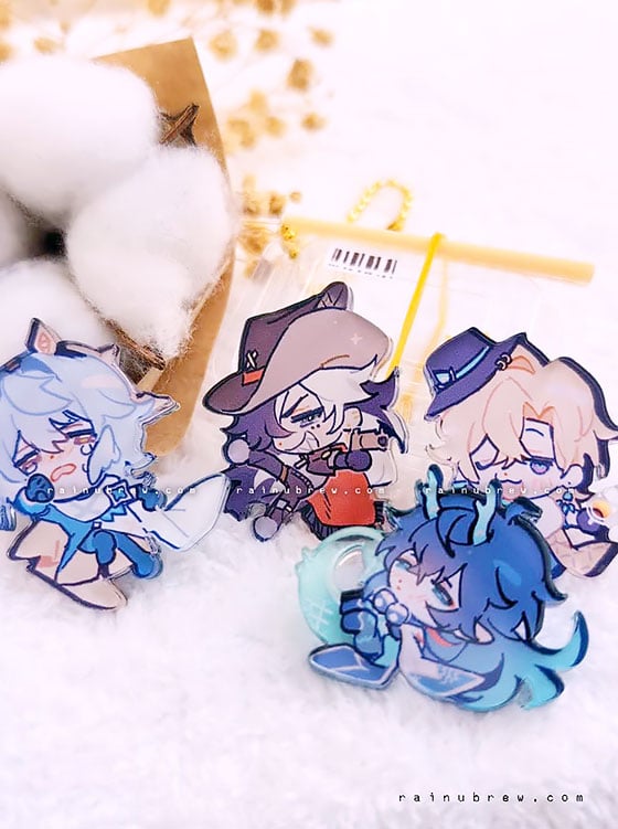 Image of HSR Bento charms