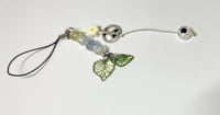 Image 1 of Handmade Unique One of A Kind Cell Phone Charms, Upcycled Elements, Evil Eye Protection, Hippie S...