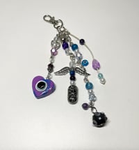 Image 3 of Evil Eye Keychain, Custom Made Unique One of A Kind Keychains for Protections, Evil Eye Pr-caeef643