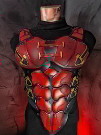 Image 2 of Superhero Red chest armor for cosplay