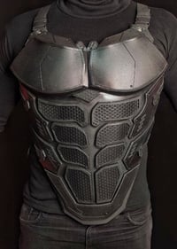 Image 1 of Superhero Black chest armor for cosplay