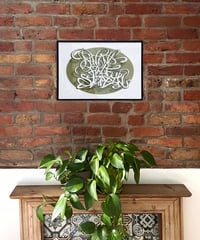 Image 6 of Aint No Half Steppin - Signed and embossed Fine Art Print
