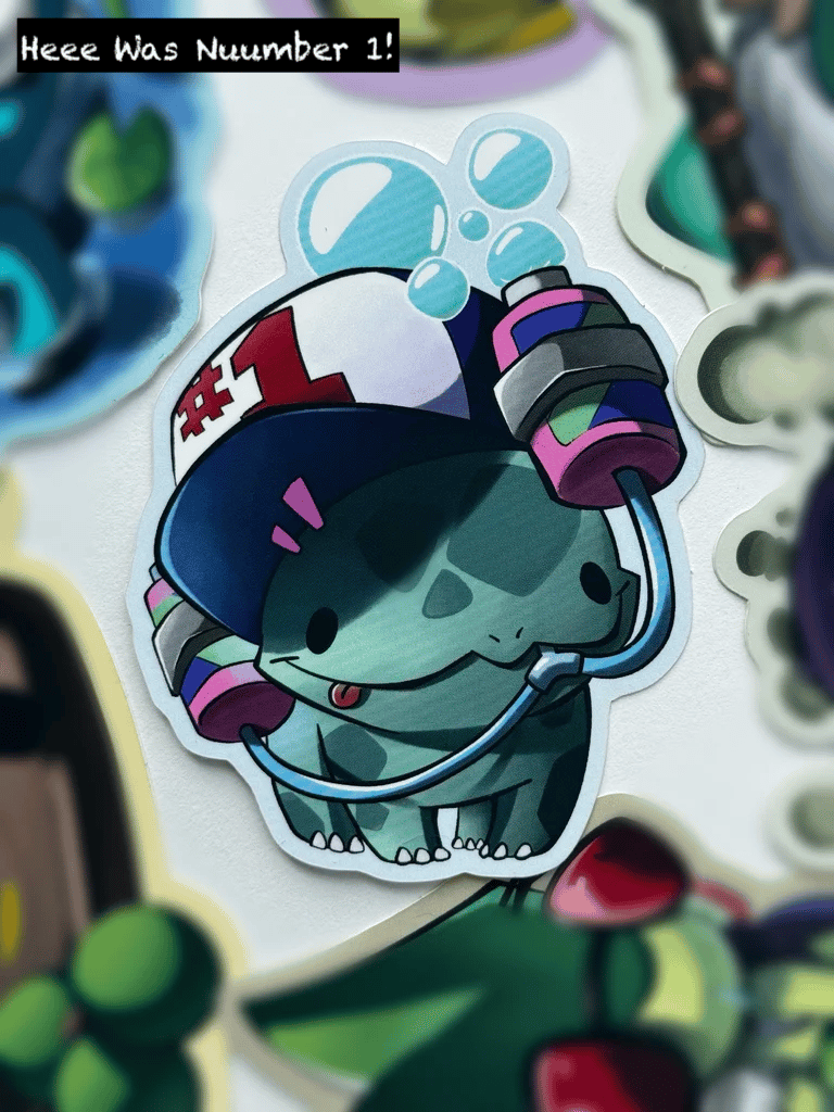 Image of Spongey Guy Stickers