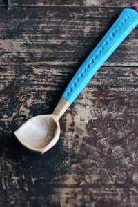 Image 2 of Handcarved roasted birch jar spoon