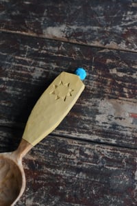 Image 2 of Handcarved roasted birch pocket spoon 