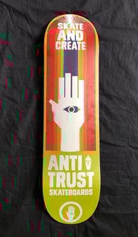 Anti Trust Skate And Create Rainbow Board