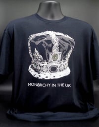 Image 1 of Monarchy in the UK Crown enhanced photo T shirt