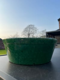 Image 2 of Green Glazed  Bowl