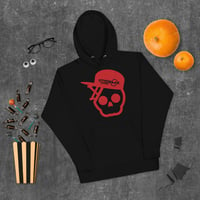 Image 1 of Red Skull Unisex Hoodie