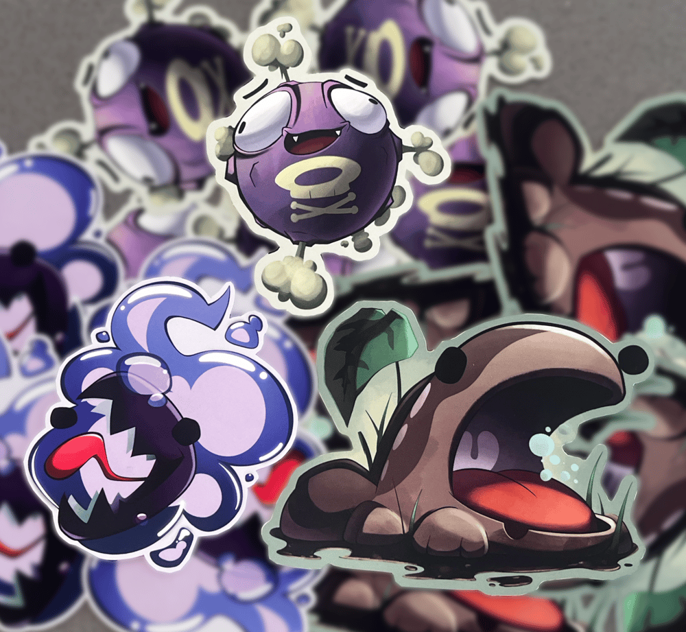 Image of A Poison Boy Stickers