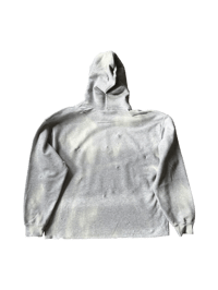 Image 2 of White Fade Distressed Hoodie