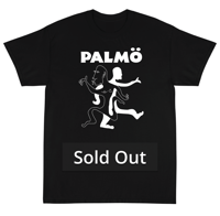 Black shadow tee