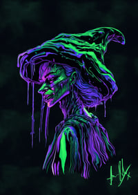 The Acid Witch - Print