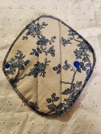 Image 3 of Set of 6 Linen Pantyliners - Vintage Blues