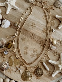 Image 1 of Curb Chain Layering  Necklace