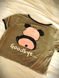 Image 3 of Gothic Panda Cropped Tee