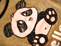 Image 4 of Gothic Panda Cropped Tee