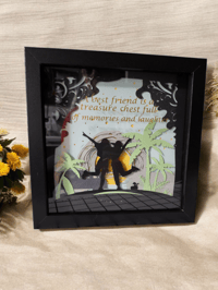 8x8 Friendship shadow box
