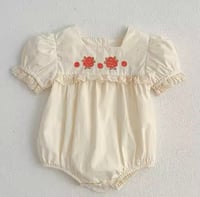 Image 2 of Apricot Bubble Romper