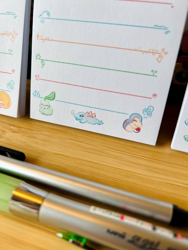 Pokemon Notepads