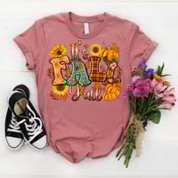 Image 6 of Fall Shirt, Thanksgiving Gift, Thanksgiving Shirt, It's Fall Y'all Shirt, Woman Shirt, Fall Vibes...