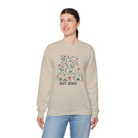 Image 2 of Personalized  Mom, Nana, Grandma Sweatshirt With Grandkids Names, Custom Mom Sweater, Holiday Gif...