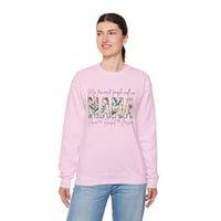 Image 3 of Personalized Nana Sweatshirt With Grandkids Names, Custom Grandma Sweater, Holiday Gift For Grand...