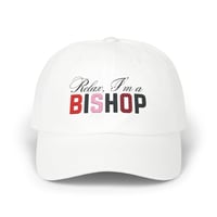 Image 5 of Embroidered Christian Baseball Cap, Relax Im A Bishop Hat, Religious Headwear, Funny Holiday Cap,...