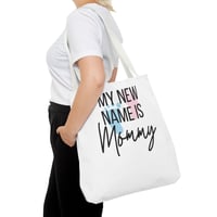 Image 5 of New Mommy Tote Bag, Baby Shower Gift For Mom, Tote Bag  for New Moms, Diaper Bag, Baby Shower Gif...