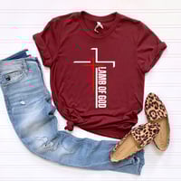 Image 4 of Happy Easter Shirt, Lamb Of God Easter Shirt. Religious Easter Apparel For Men. Christian Easter ...