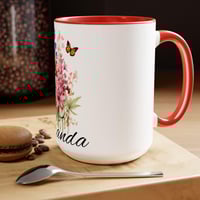 Image 3 of Personalized Name  Christmas Coffee Mug, Christian Christmas Family Gift, Christmas Coffee Mug, H...