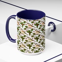 Image 2 of Christmas Two-Tone Coffee Mugs, Christmas Family Gift, Christmas Coffee Mug, Holiday Gift For Mom...