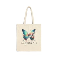 Image 1 of Cotton Canvas Tote Bag