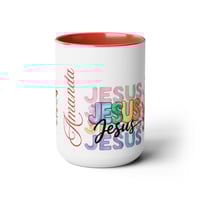 Image 3 of Personalized Christmas Coffee Mug, Christian Christmas Family Gift, Christmas Coffee Mug, Holiday...