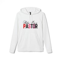 Image 2 of Adidas Christian Hoodie, Relax I'm A Pastor Hoodie, Gift For Pastor, Religious Gift For Women, Pa...
