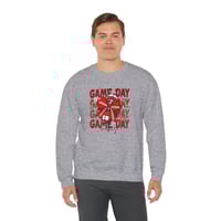 Image 3 of Christmas Sweatshirt, Game Day Vibes Sweater, Holiday Football Sweatshirt,Thanksgiving Shirt For ...