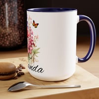 Image 5 of Personalized Name  Christmas Coffee Mug, Christian Christmas Family Gift, Christmas Coffee Mug, H...