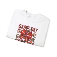 Image 4 of Christmas Sweatshirt, Game Day Vibes Sweater, Holiday Football Sweatshirt,Thanksgiving Shirt For ...
