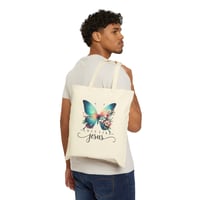 Image 3 of Cotton Canvas Tote Bag