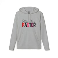 Image 3 of Adidas Christian Hoodie, Relax I'm A Pastor Hoodie, Gift For Pastor, Religious Gift For Women, Pa...