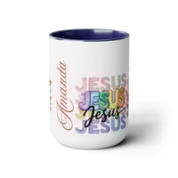 Image 5 of Personalized Christmas Coffee Mug, Christian Christmas Family Gift, Christmas Coffee Mug, Holiday...