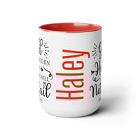 Image 3 of Personalized Christian Coffee Mug, Bible Verse Christmas Mug, Customized Christmas Coffee Mug, Ho...