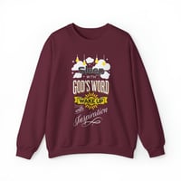 Image 1 of Sleep With God's Word  And Wake Up With Inspiration, Christian Sweater, Inspirational Gift,  Reli...